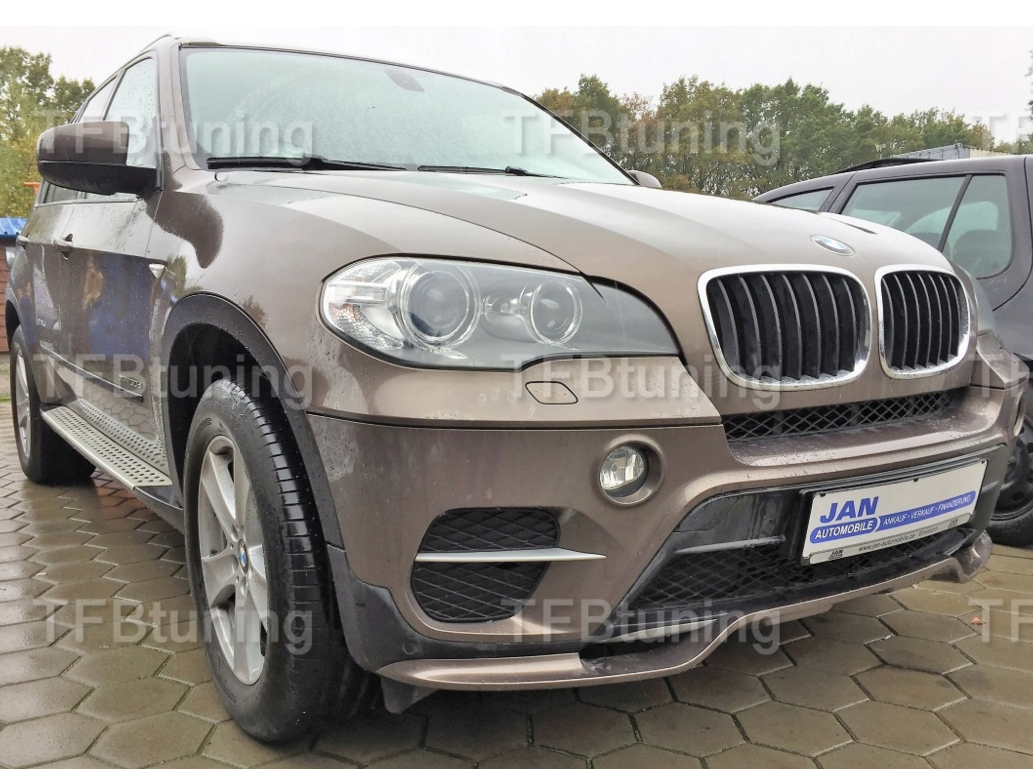 Prelungire difuzor spoiler tuning sport bara fata BMW X5 E70 LCI 2010-2013 TFB TUNING