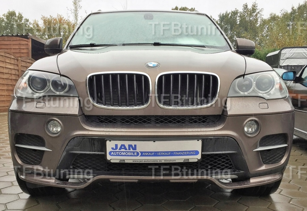 Prelungire difuzor spoiler tuning sport bara fata BMW X5 E70 LCI 2010-2013 TFB TUNING