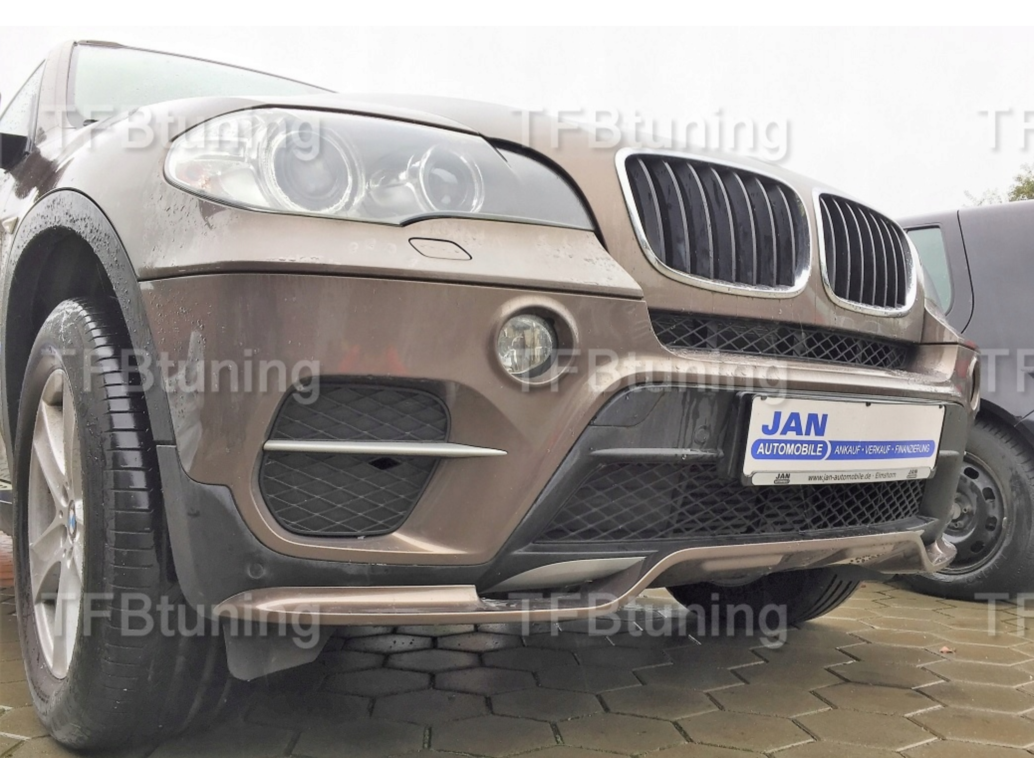 Prelungire difuzor spoiler tuning sport bara fata BMW X5 E70 LCI 2010-2013 TFB TUNING