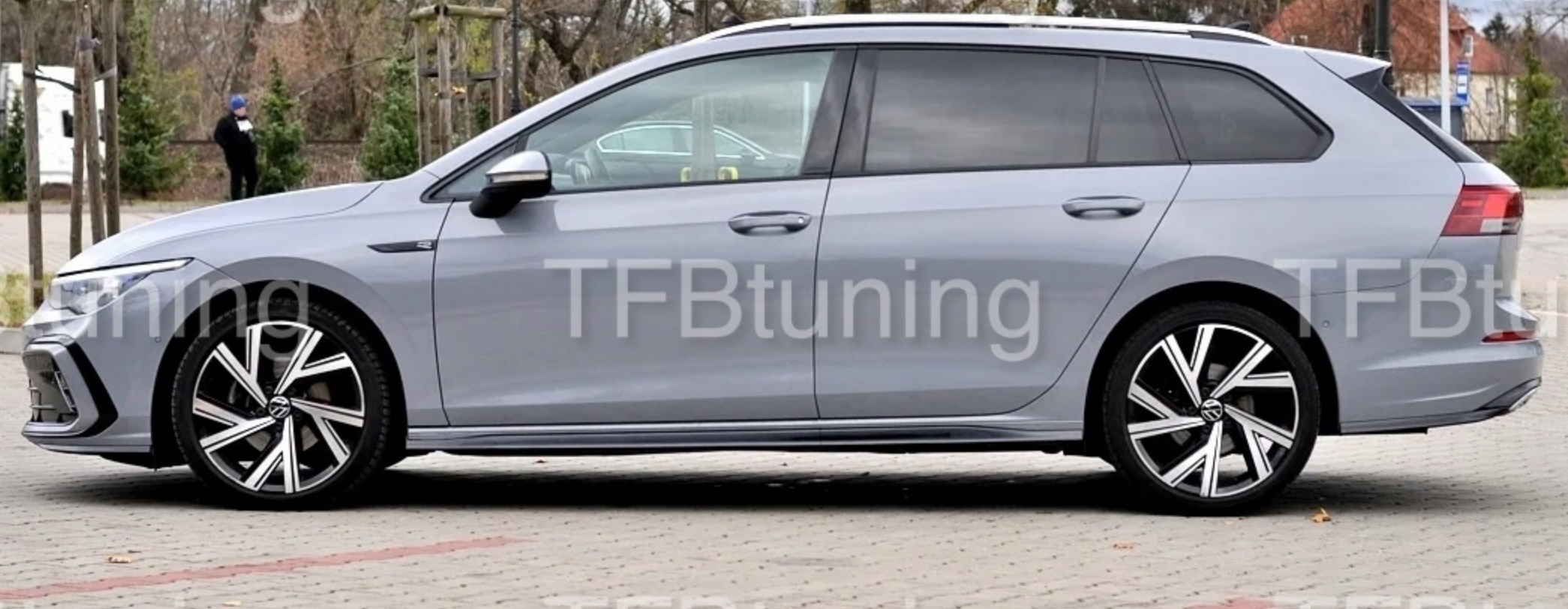 Praguri laterale VW GOLF 8 BREAK ESTATE COMBI RLINE R LINE R-LINE ver 2 TFB TUNING
