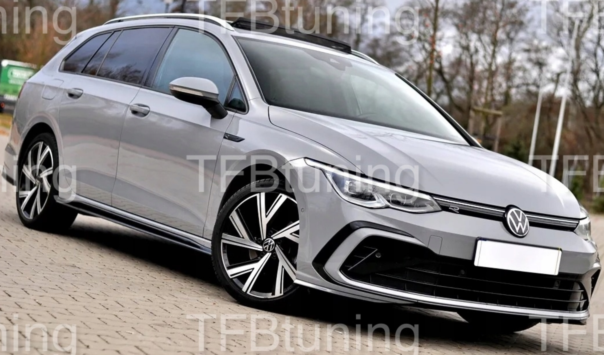 Praguri laterale VW GOLF 8 BREAK ESTATE COMBI RLINE R LINE R-LINE ver 2 TFB TUNING