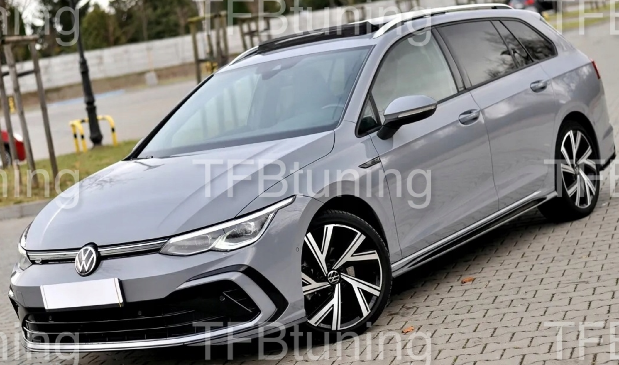 Praguri laterale VW GOLF 8 BREAK ESTATE COMBI RLINE R LINE R-LINE ver 2 TFB TUNING