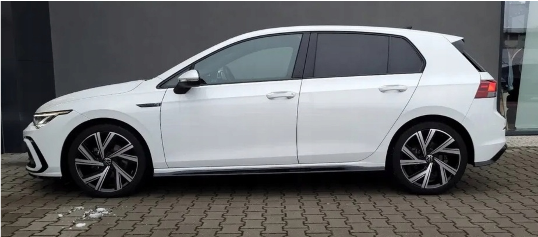 Praguri laterale VW GOLF 8 HATCHBACK RLINE R LINE R-LINE ver 2 TFB TUNING