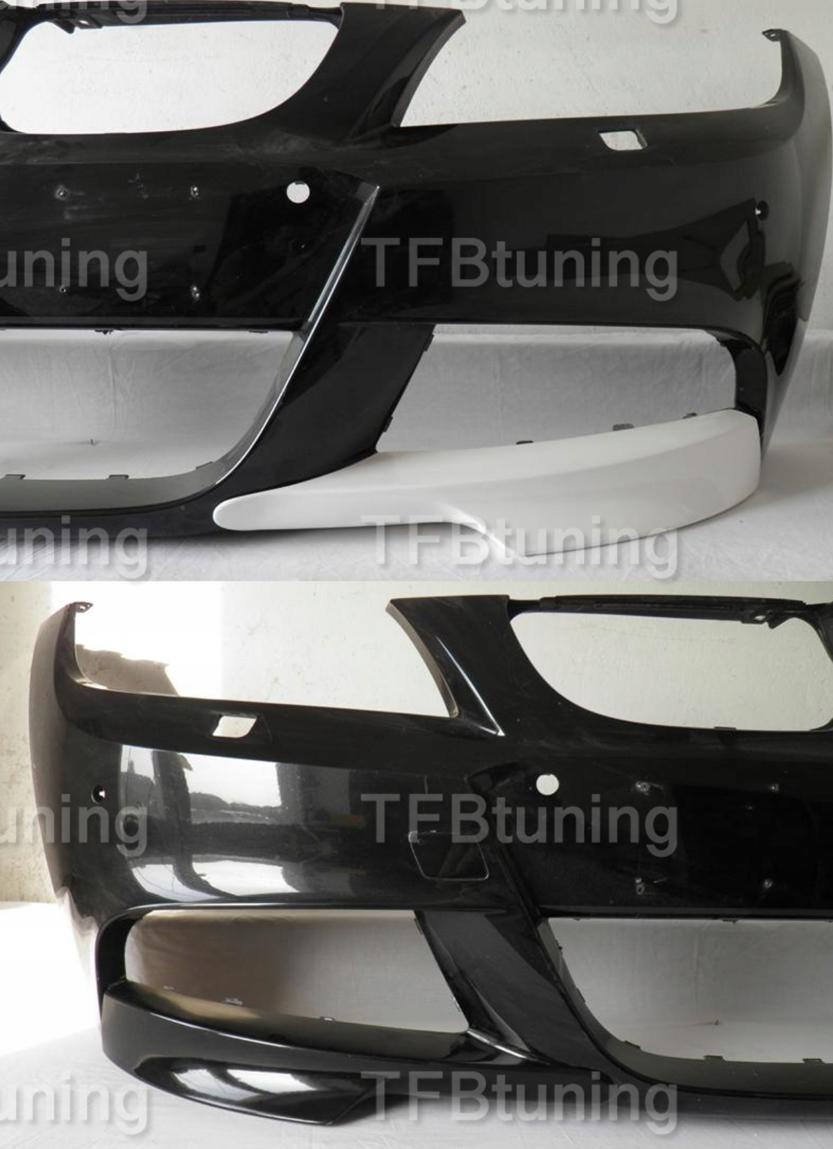 Flapsuri bara fata lip BMW Seria 3 E90 LCI LIFT M PACHET TFB TUNING