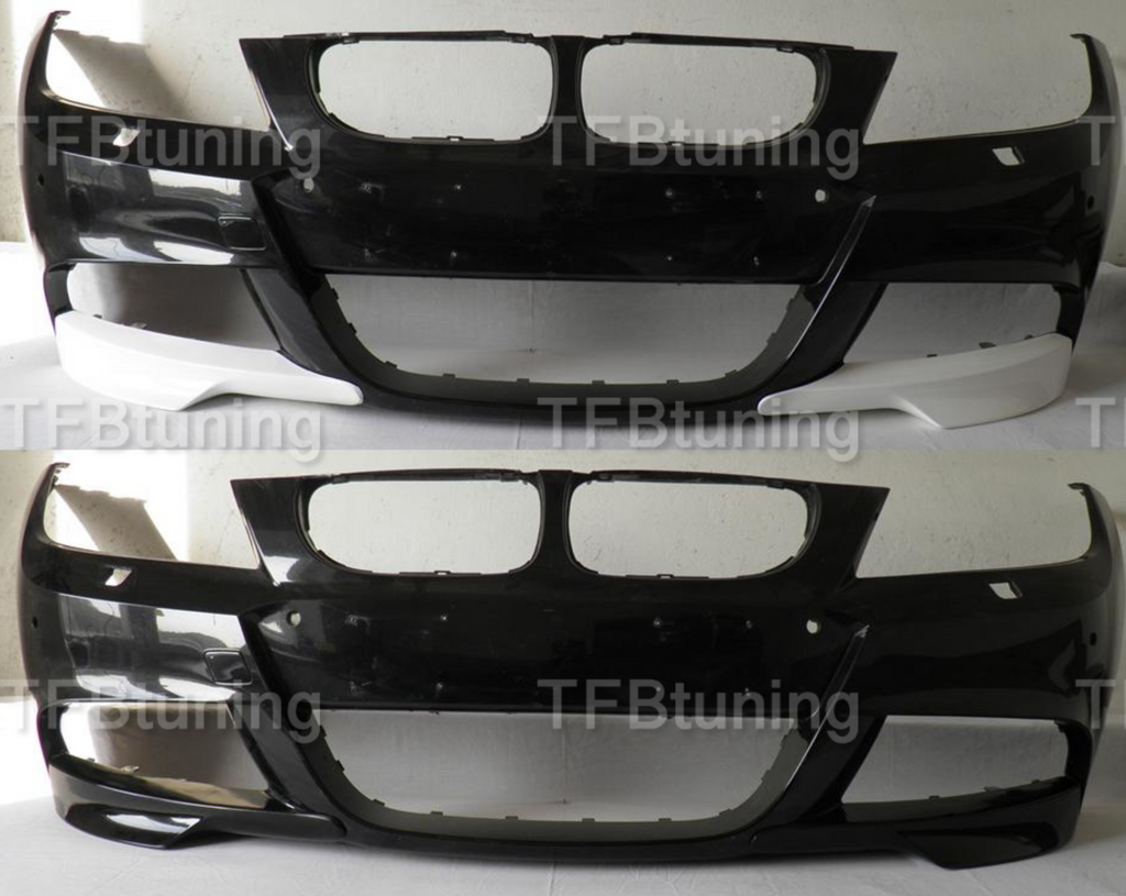 Flapsuri bara fata lip BMW Seria 3 E90 LCI LIFT M PACHET TFB TUNING