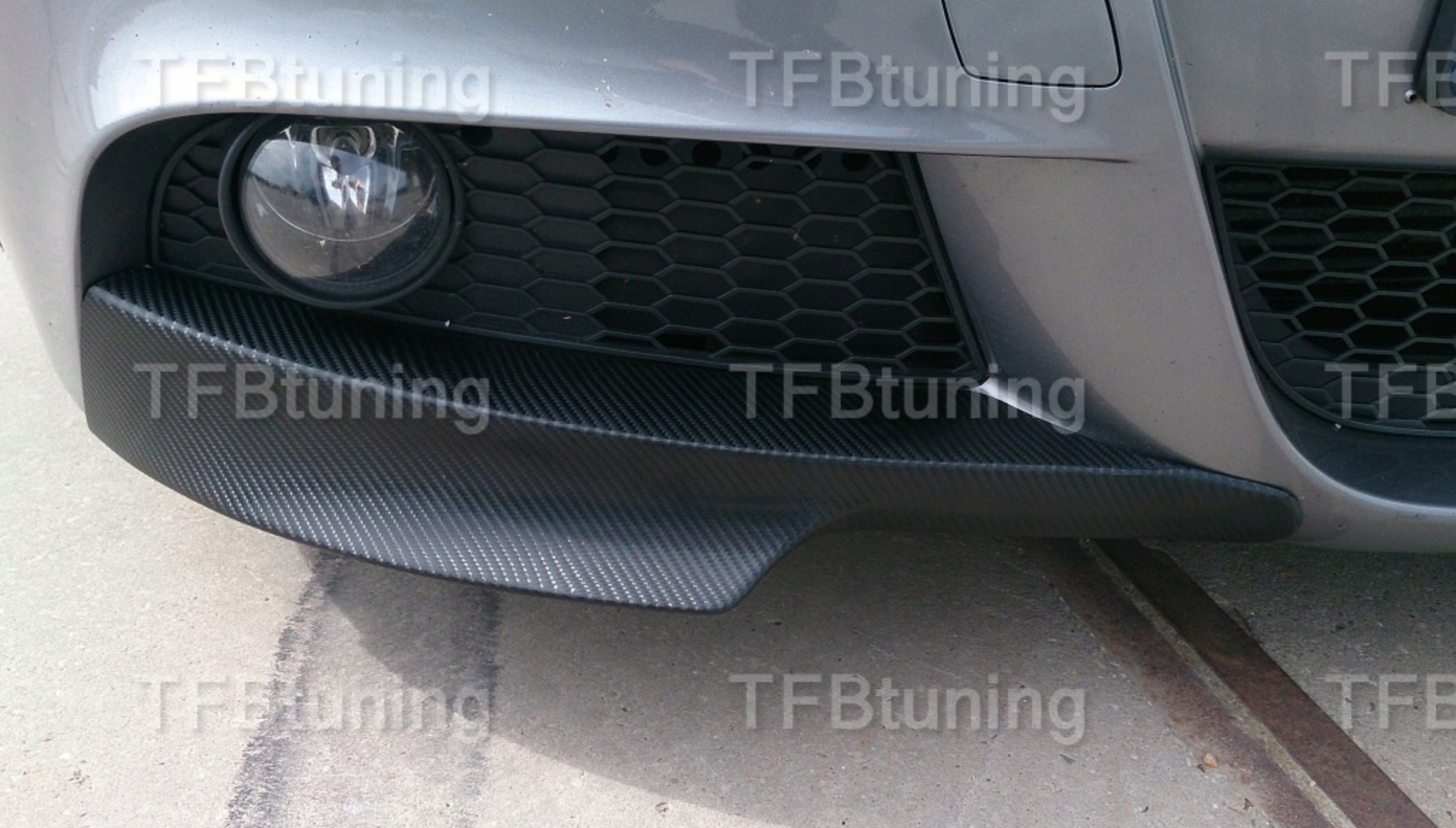 Flapsuri bara fata lip BMW Seria 3 E90 LCI LIFT M PACHET TFB TUNING