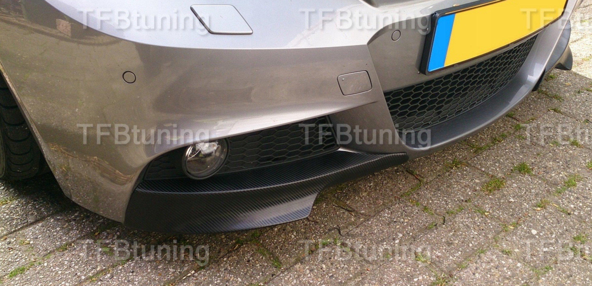 Flapsuri bara fata lip BMW Seria 3 E90 LCI LIFT M PACHET TFB TUNING