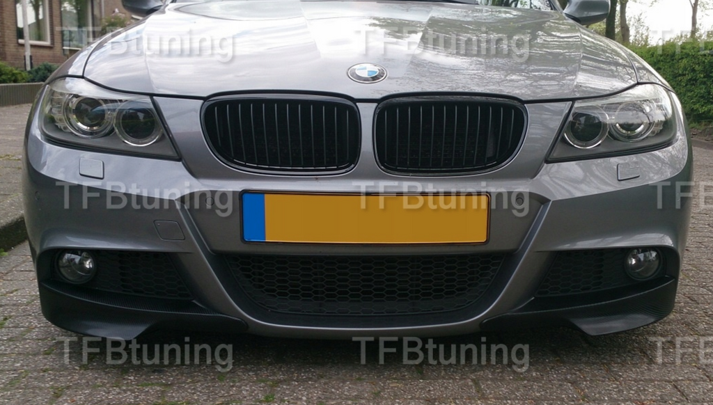 Flapsuri bara fata lip BMW Seria 3 E90 LCI LIFT M PACHET TFB TUNING