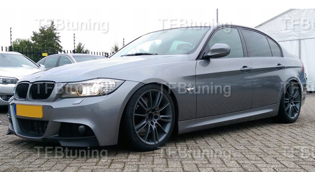 Flapsuri bara fata lip BMW Seria 3 E90 LCI LIFT M PACHET TFB TUNING