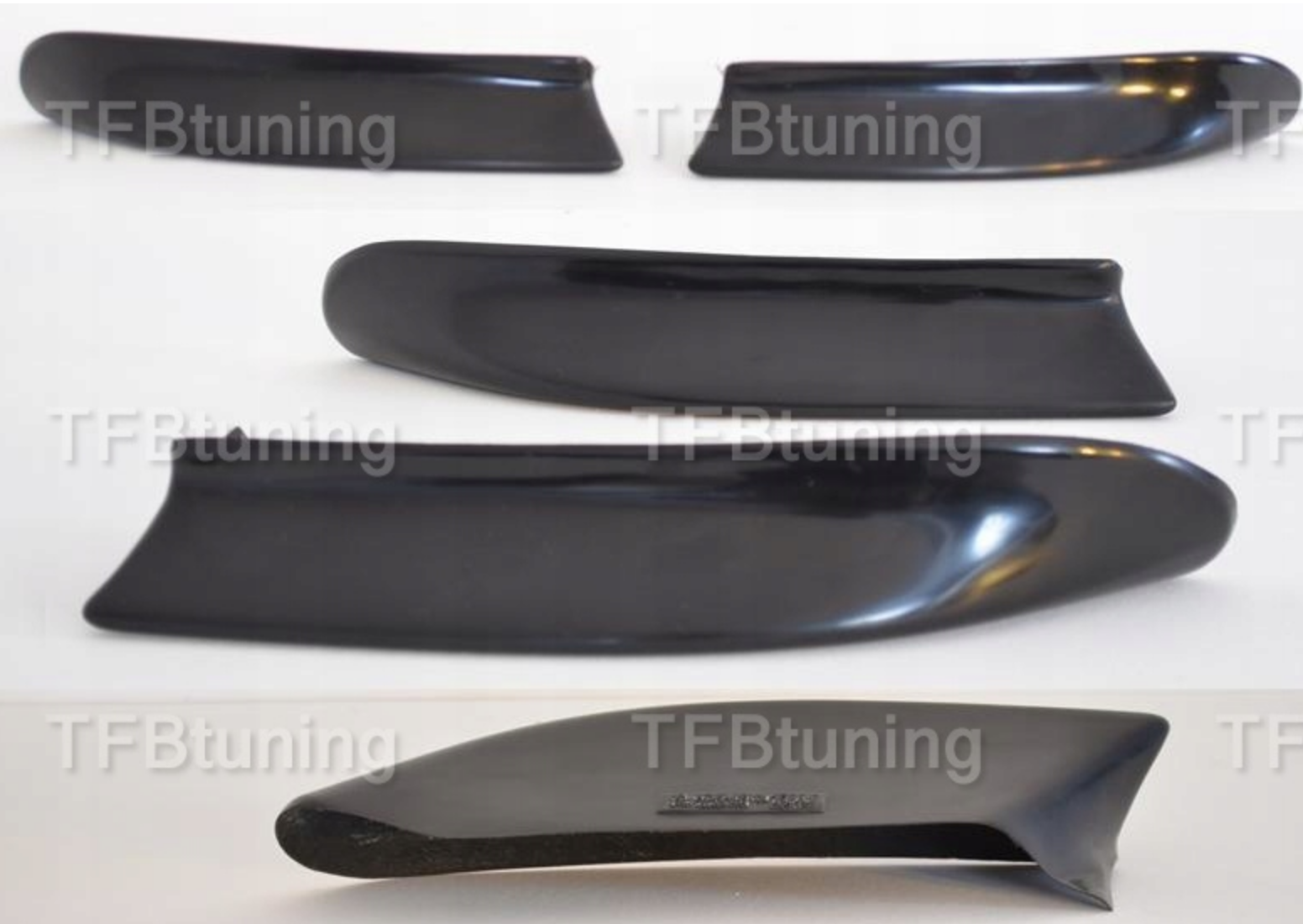 Flapsuri bara fata lip BMW Seria 3 E46 M PACHET TFB TUNING