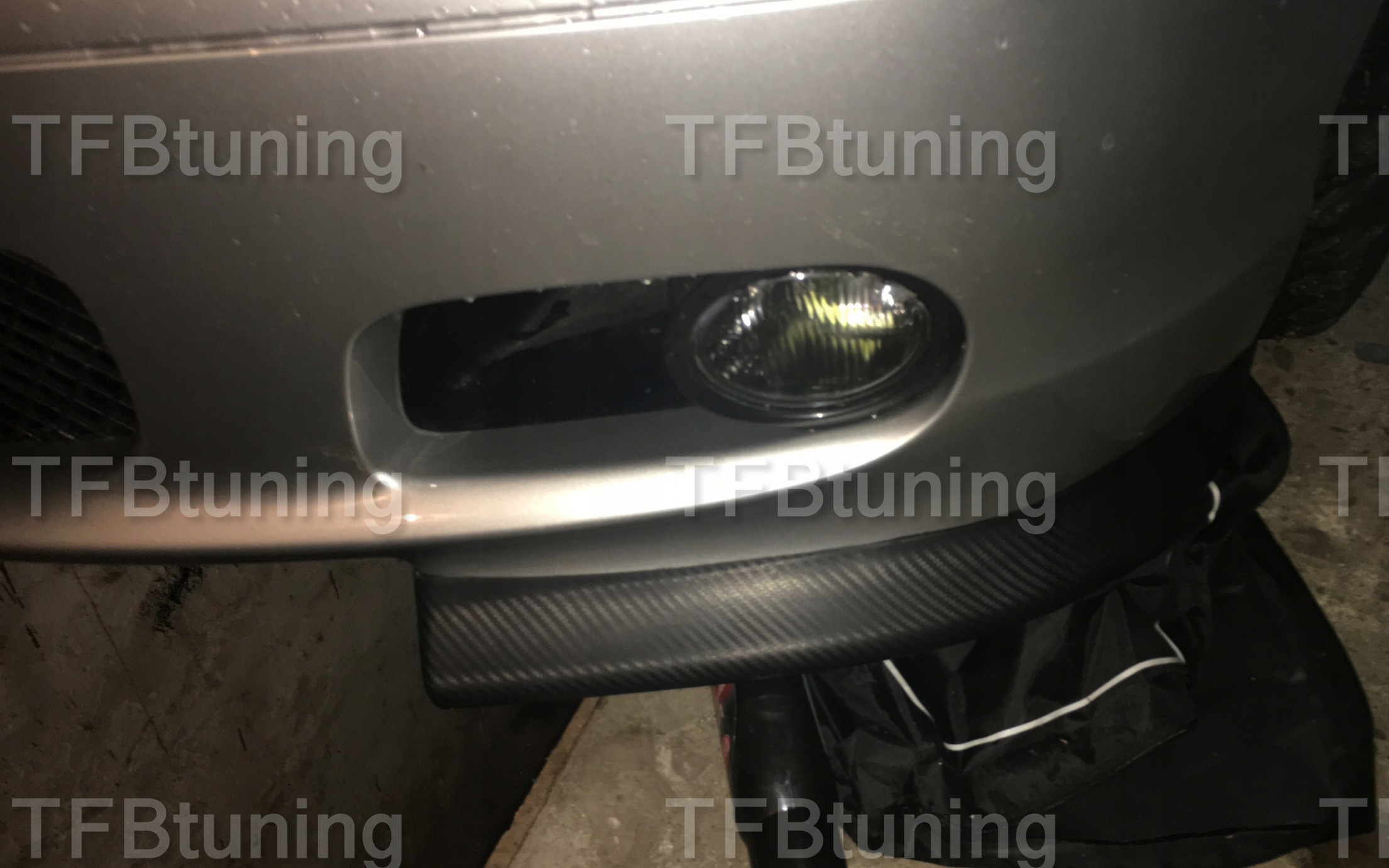 Flapsuri bara fata lip splitter BMW Seria 3 E46 M PACHET M TECH TFB TUNING