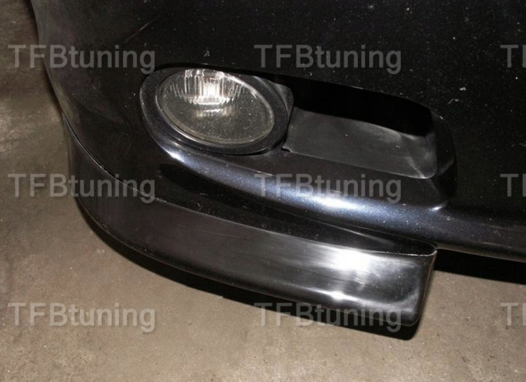 Flapsuri bara fata lip splitter BMW Seria 3 E46 M PACHET M TECH TFB TUNING
