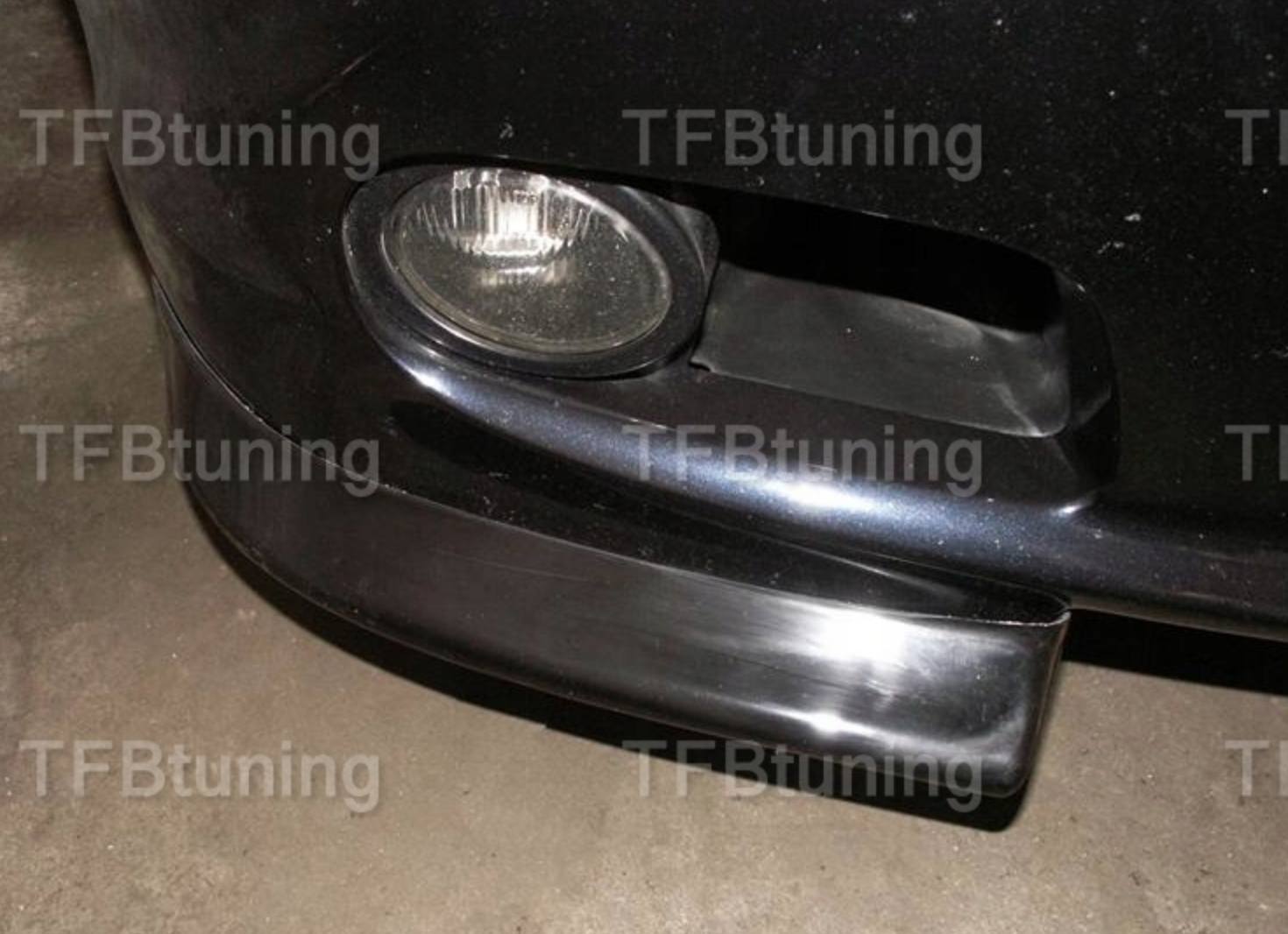 Flapsuri bara fata lip splitter BMW Seria 3 E46 M PACHET M TECH TFB TUNING