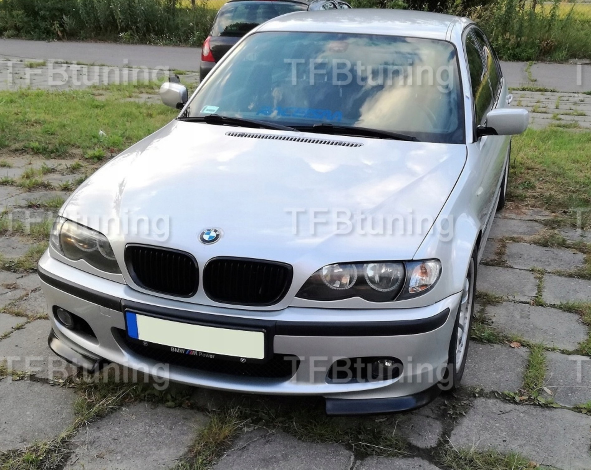 Flapsuri bara fata lip splitter BMW Seria 3 E46 M PACHET M TECH TFB TUNING
