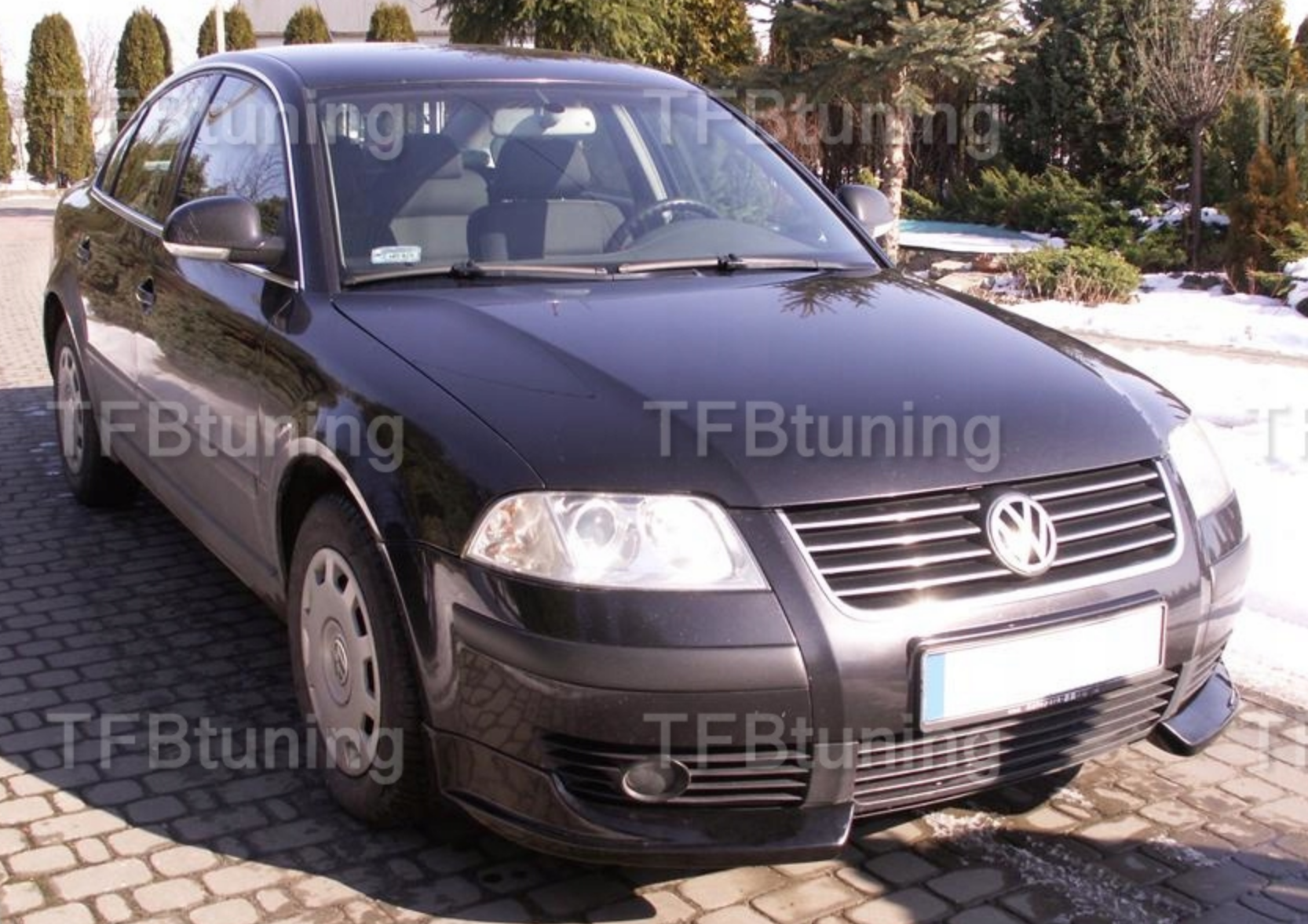 Flapsuri bara fata lip splitter VW PASSAT B5FL 3BG 2000-2005 TFB TUNING