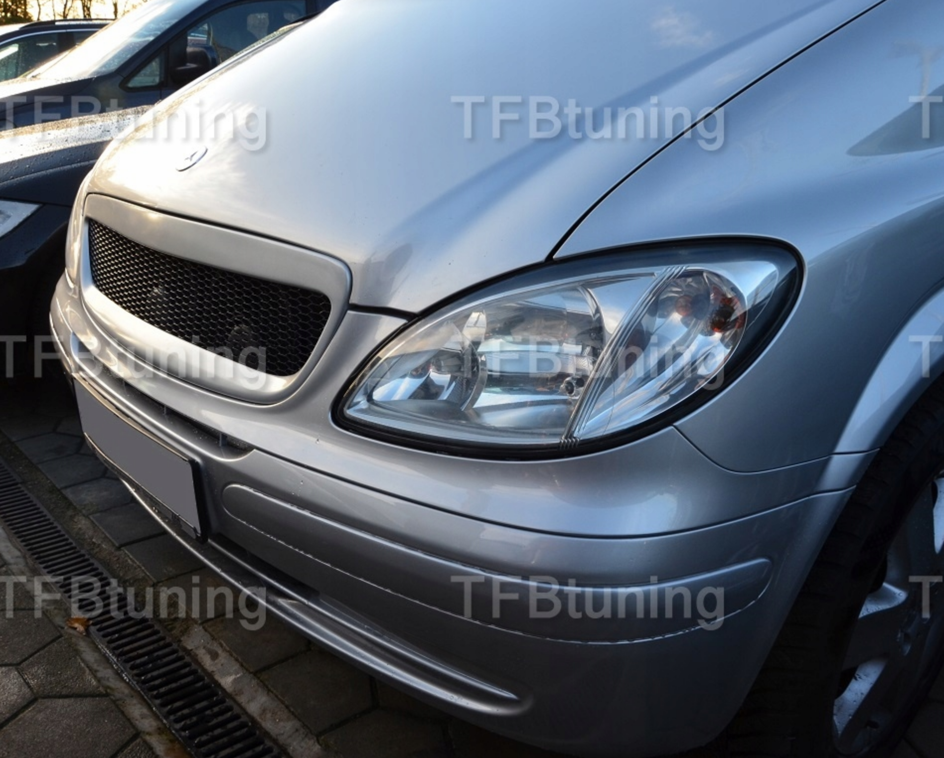 Grila centrala sport tuning fara semn MERCEDES VITO 2 VIANO TFB TUNING