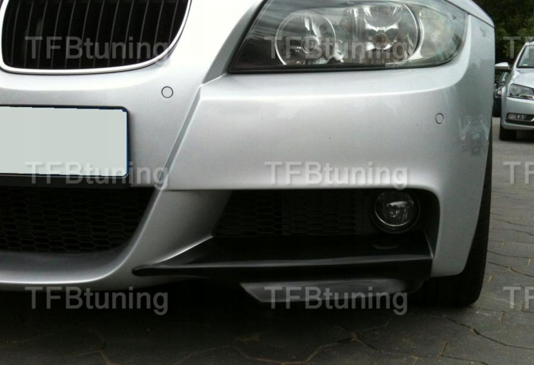 Flapsuri aripioare lip bara fata BMW 3 E90 2005-2008 M PACHET TFB TUNING