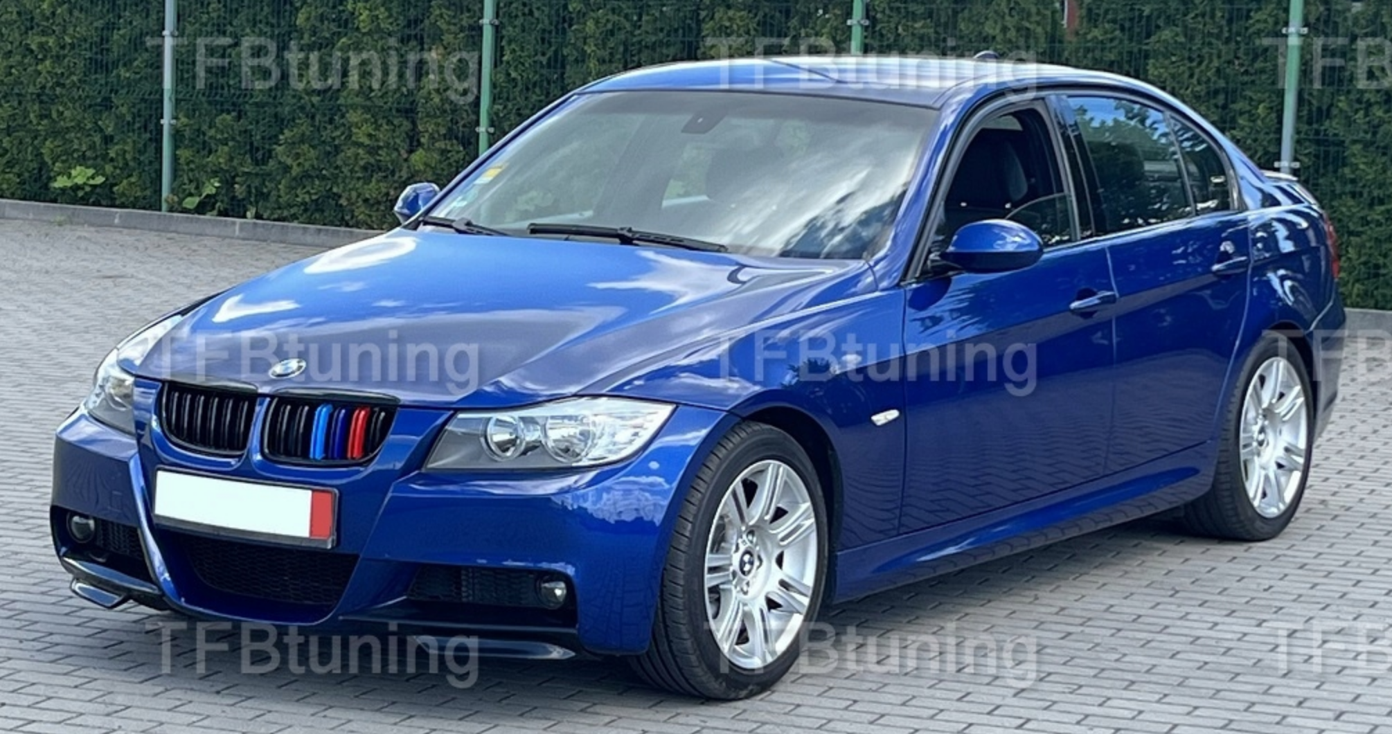 Flapsuri aripioare lip bara fata BMW 3 E90 2005-2008 M PACHET TFB TUNING