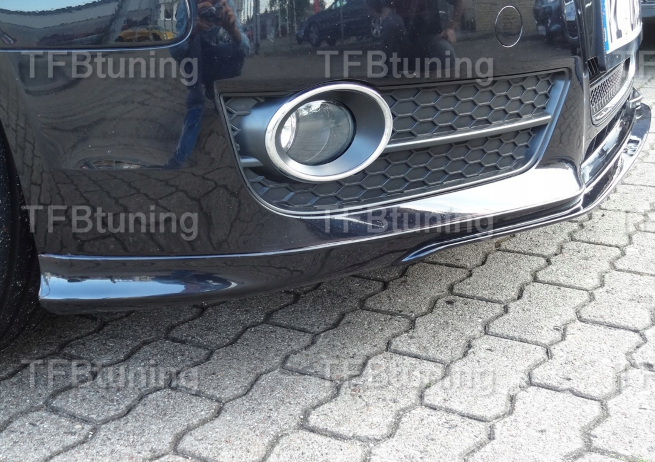 Prelungire bara fata fusta spoiler lip AUDI A5 8T 07-11 SLINE S LINE S-LINE S5 RS5 TFB TUNING