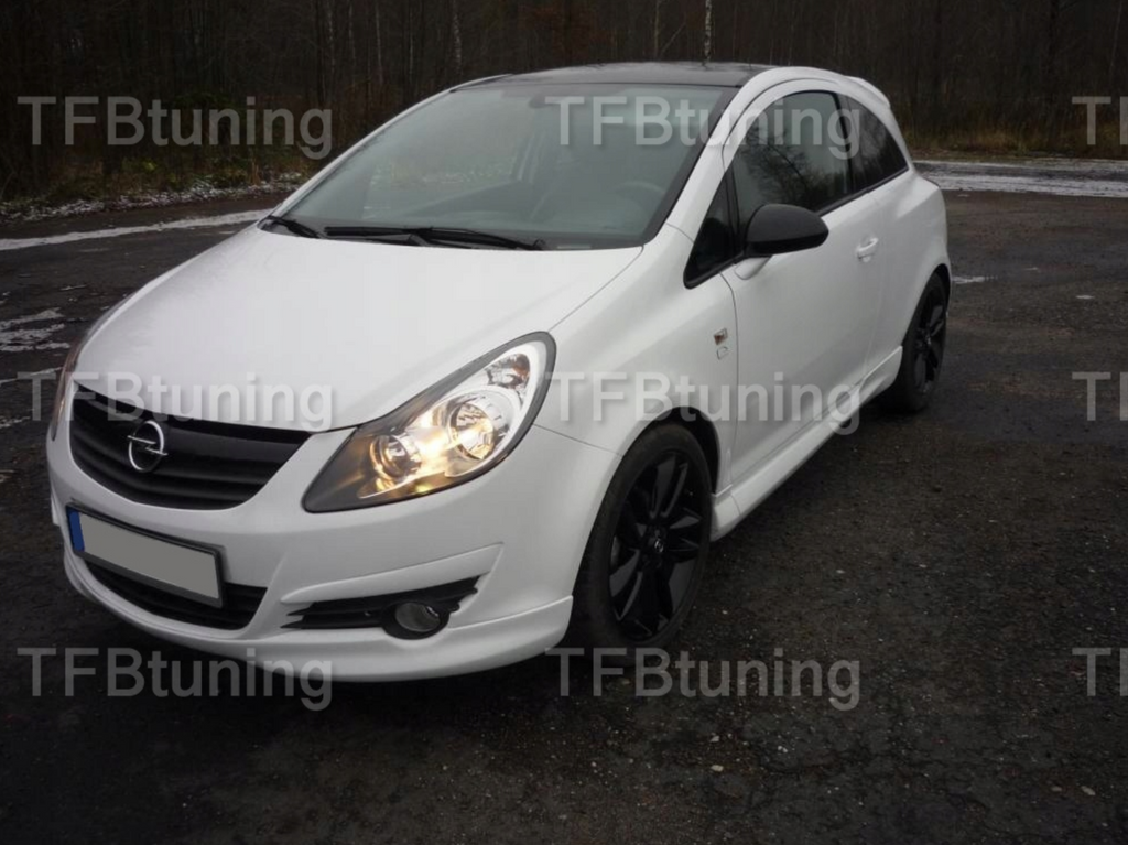 Prelungire bara fata fusta spoiler lip OPEL CORSA D OPC LINE TFB TUNING
