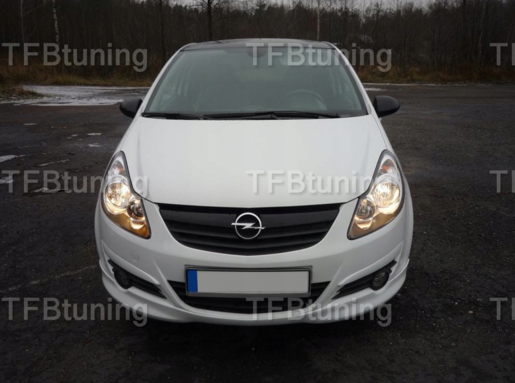 Prelungire bara fata fusta spoiler lip OPEL CORSA D OPC LINE TFB TUNING