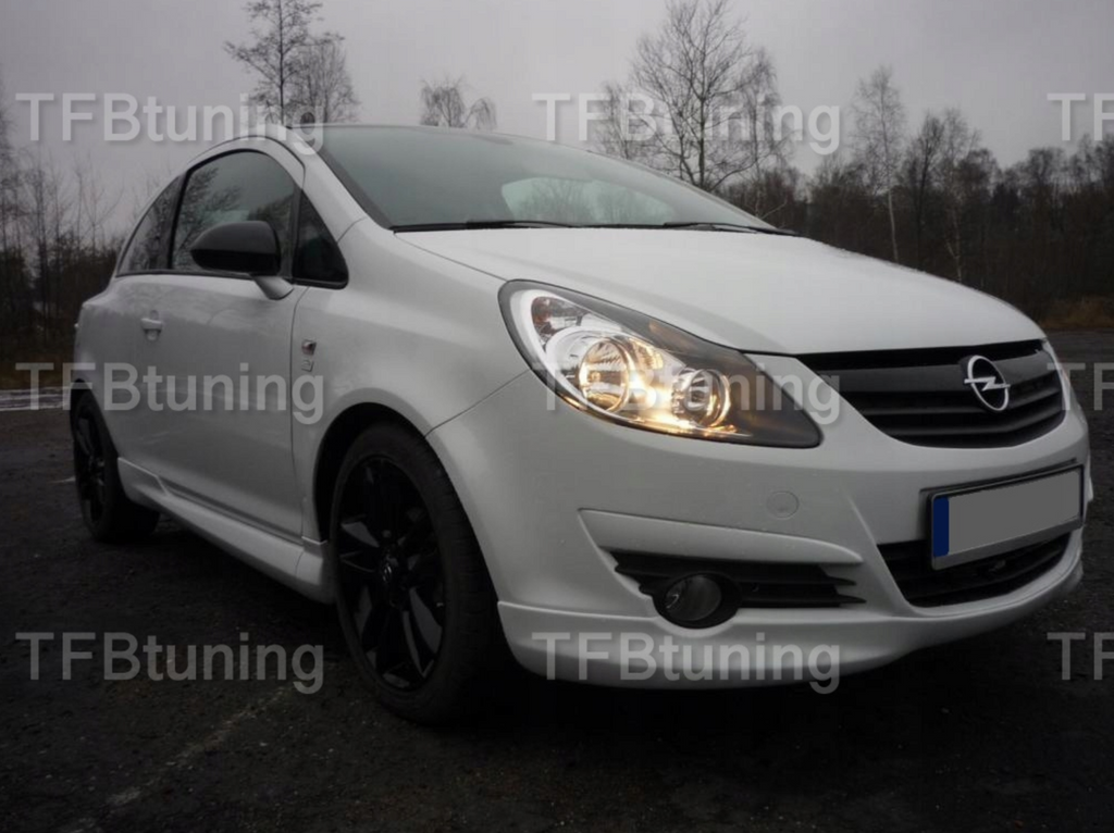 Prelungire bara fata fusta spoiler lip OPEL CORSA D OPC LINE TFB TUNING