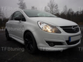 Prelungire bara fata fusta spoiler lip OPEL CORSA D OPC LINE TFB TUNING