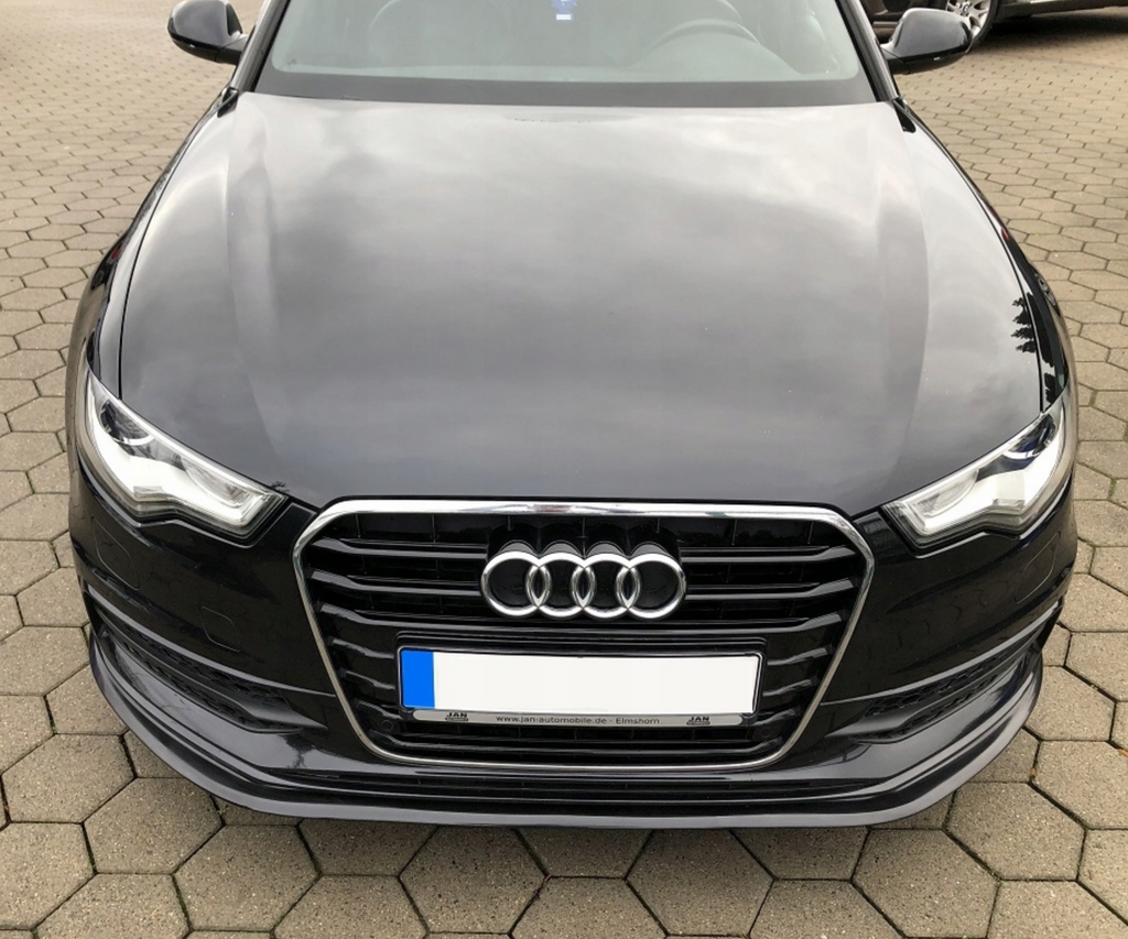 Prelungire bara fata fusta spoiler lip AUDI A6 C7 11-14 S6 S-LINE TFB TUNING