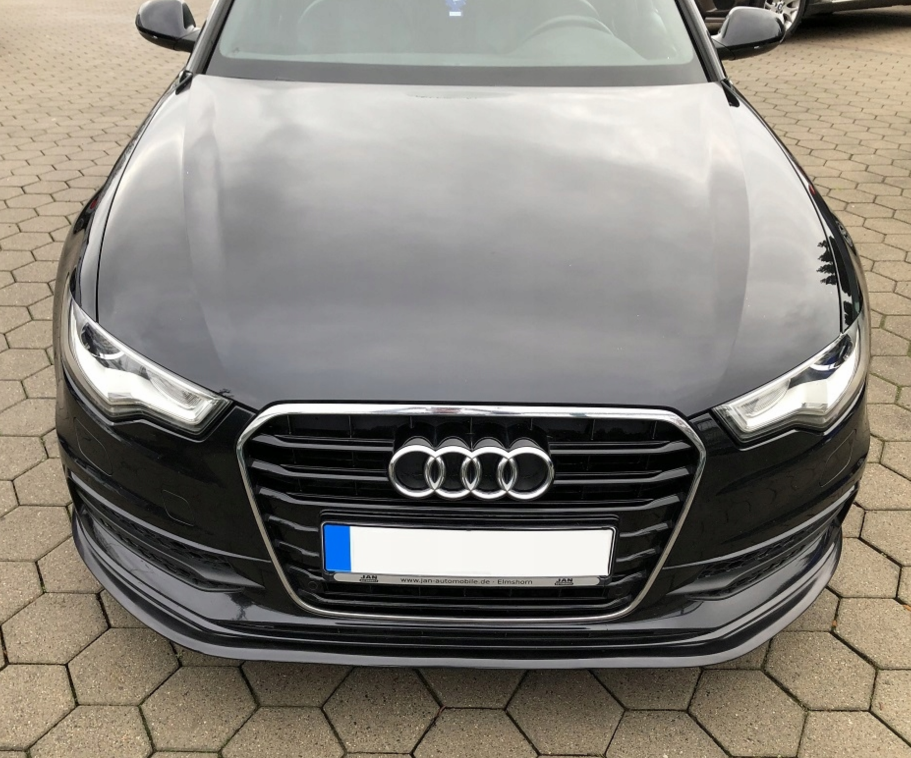 Prelungire bara fata fusta spoiler lip AUDI A6 C7 11-14 S6 S-LINE TFB TUNING