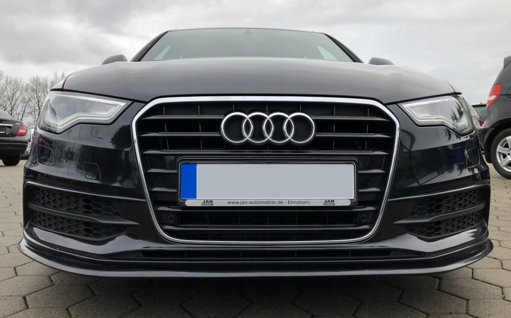 Prelungire bara fata fusta spoiler lip AUDI A6 C7 11-14 S6 S-LINE TFB TUNING