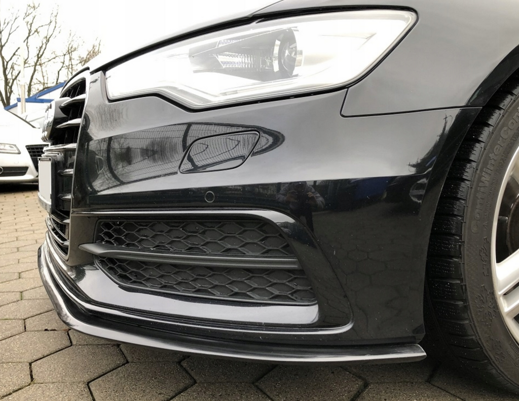 Prelungire bara fata fusta spoiler lip AUDI A6 C7 11-14 S6 S-LINE TFB TUNING