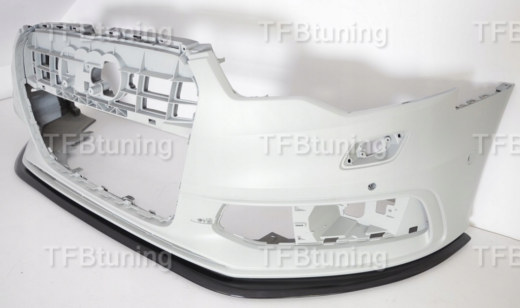 Prelungire bara fata fusta spoiler lip AUDI A6 C7 11-14 S6 S-LINE TFB TUNING