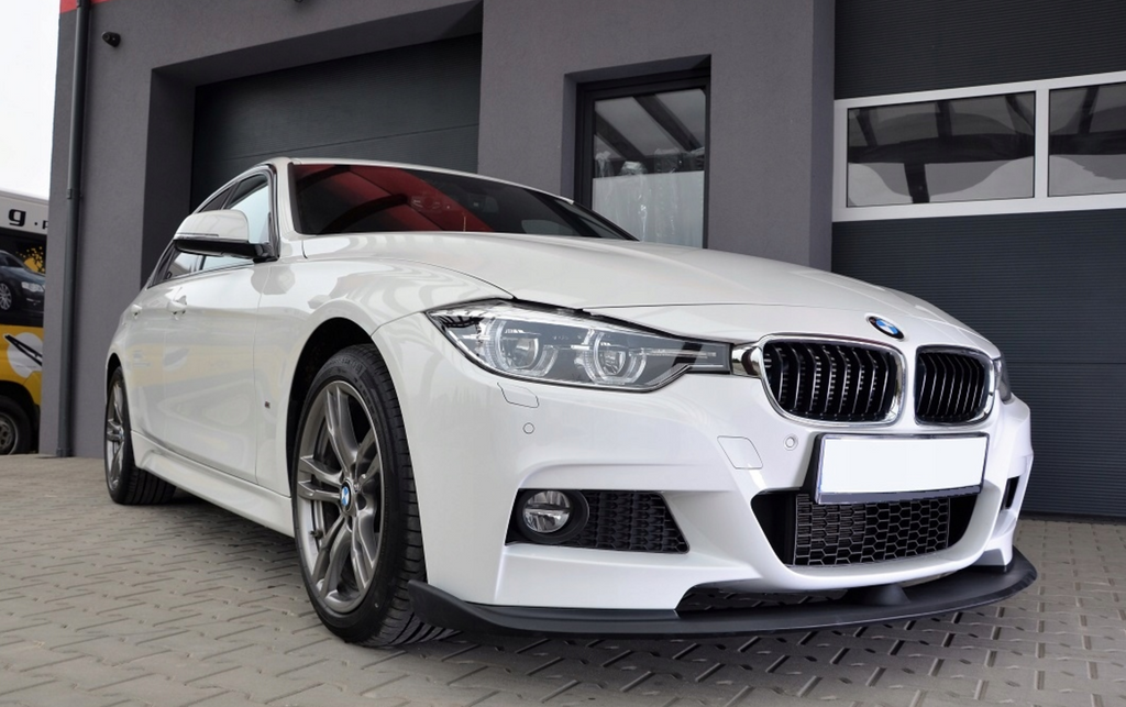 Prelungire bara fata fusta spoiler lip BMW Seria 3 F30 F31 v2 TFB TUNING