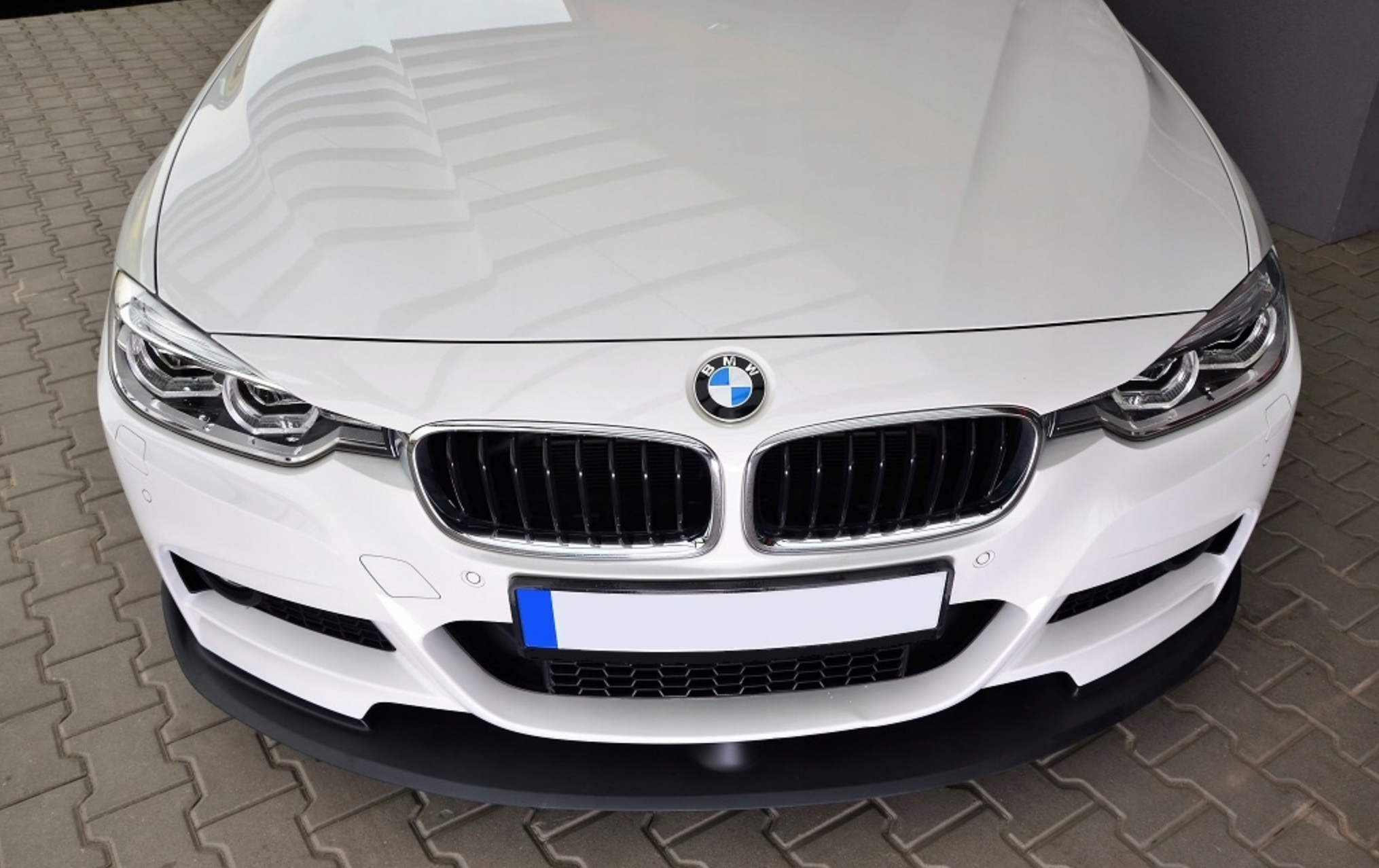 Prelungire bara fata fusta spoiler lip BMW Seria 3 F30 F31 v2 TFB TUNING