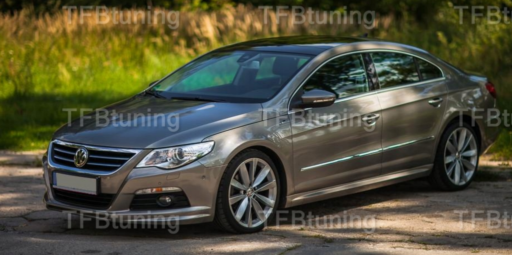 Prelungire bara fata fusta spoiler lip VW PASSAT CC RLINE R LINE R-LINE R36 TFB TUNING