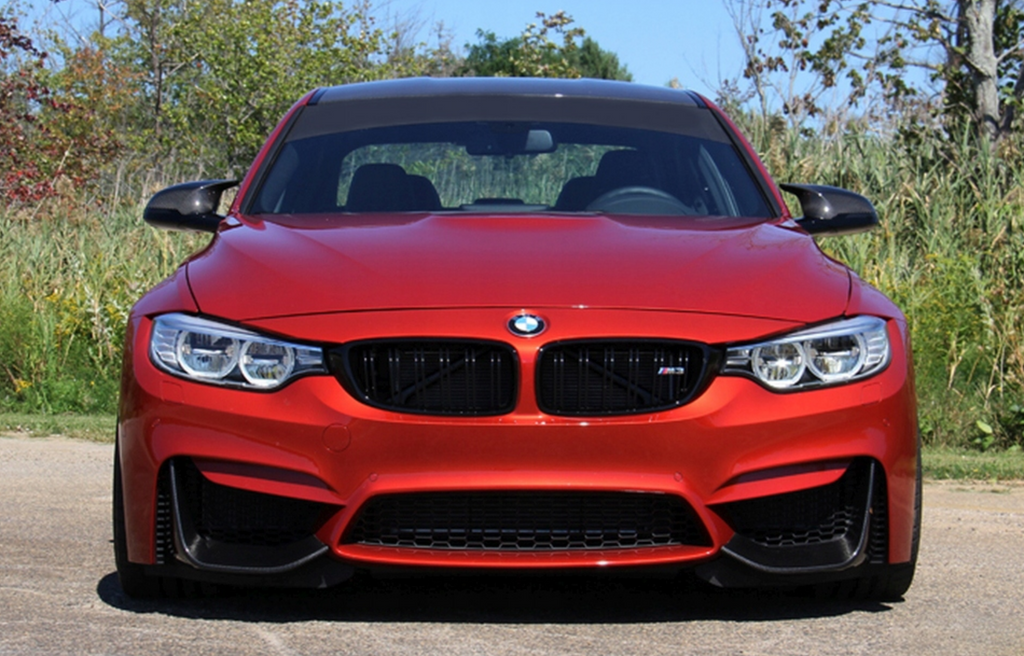 Fusta lip flapsuri splitter bara fata BMW Seria 3 F80 F82 TFB TUNING