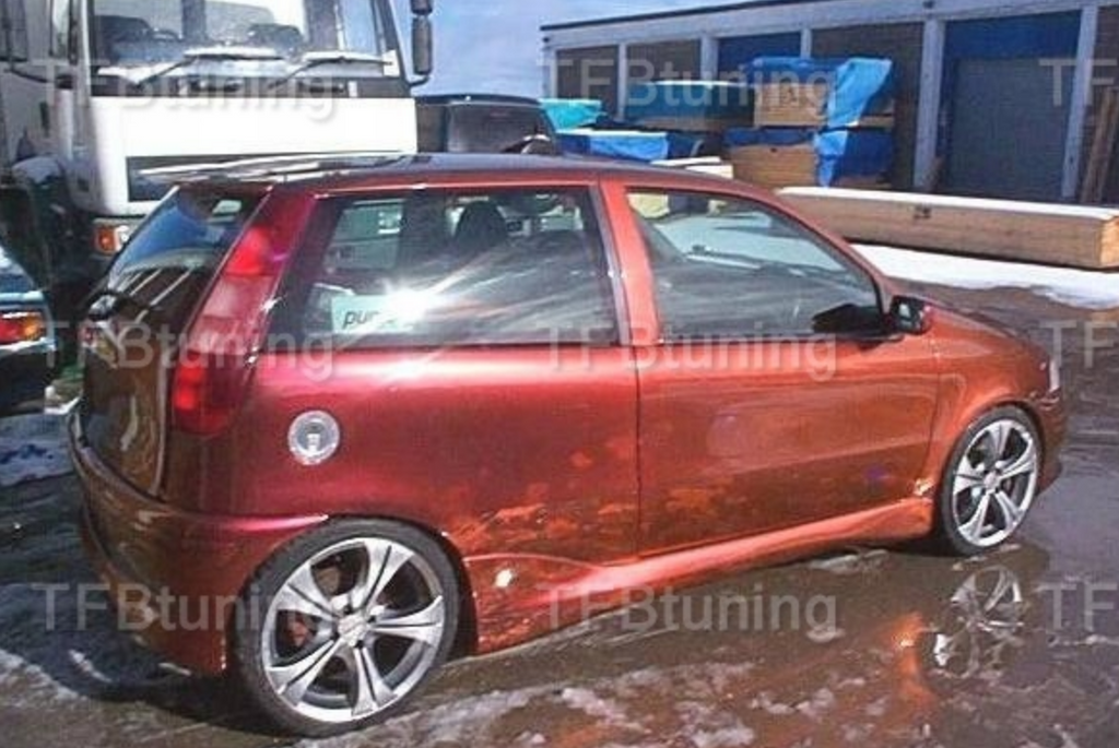 Praguri laterale FIAT PUNTO I 3 usi TFB TUNING