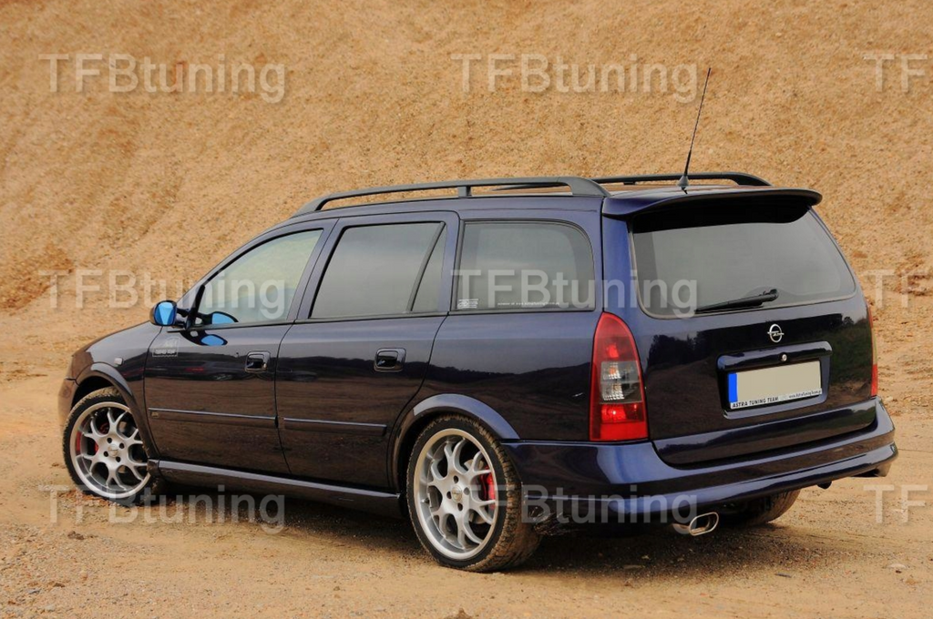 Prelungire bara spate fusta spoiler lip OPEL ASTRA 2 G II OPC BREAK COMBI TFB TUNING