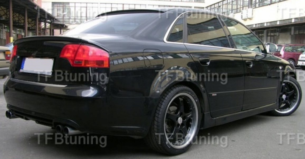Eleron portbagaj AUDI A4 B7 SEDAN din 3 bucati TFB TUNING