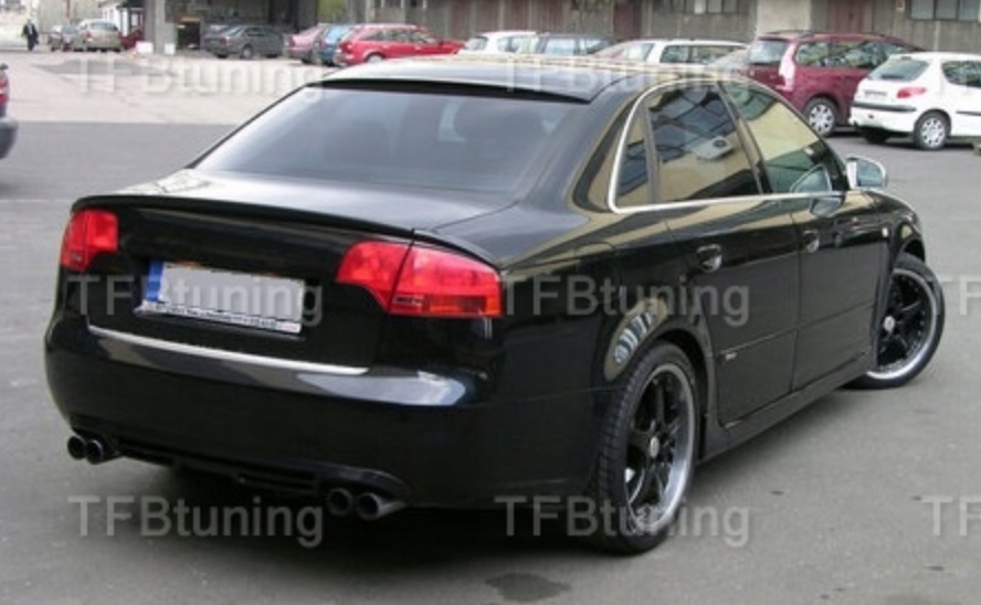 Eleron portbagaj AUDI A4 B7 SEDAN din 3 bucati TFB TUNING