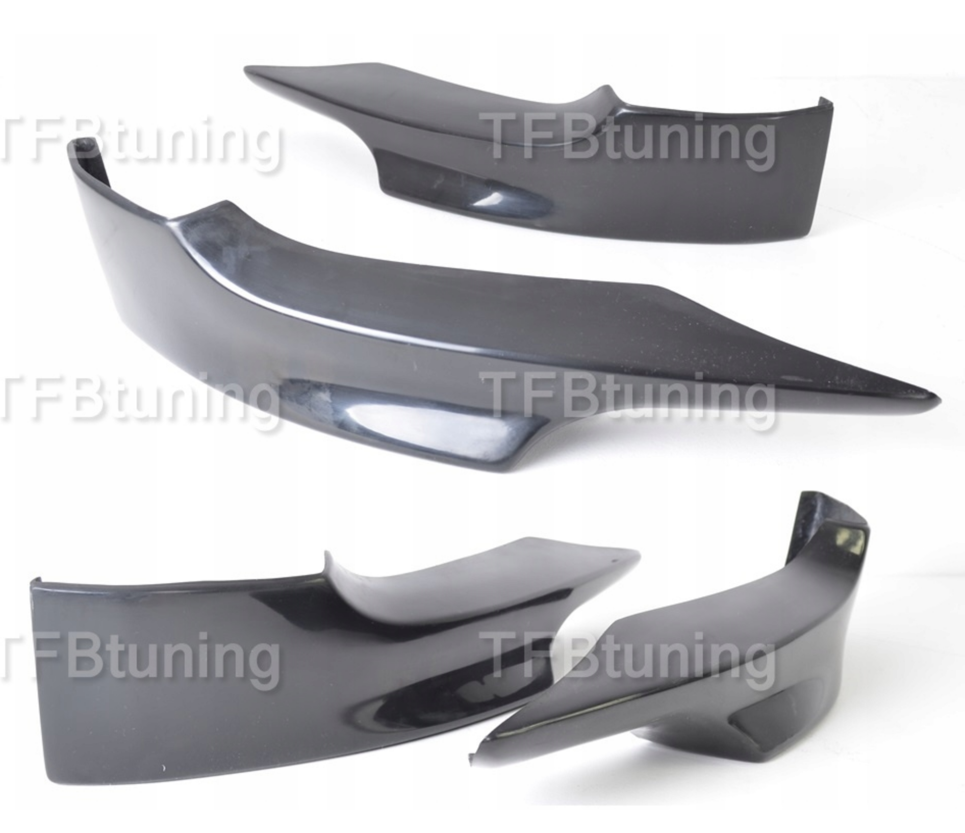 Flapsuri bara fata fusta lip splitter BMW Seria 3 E92 M PACHET TFB TUNING