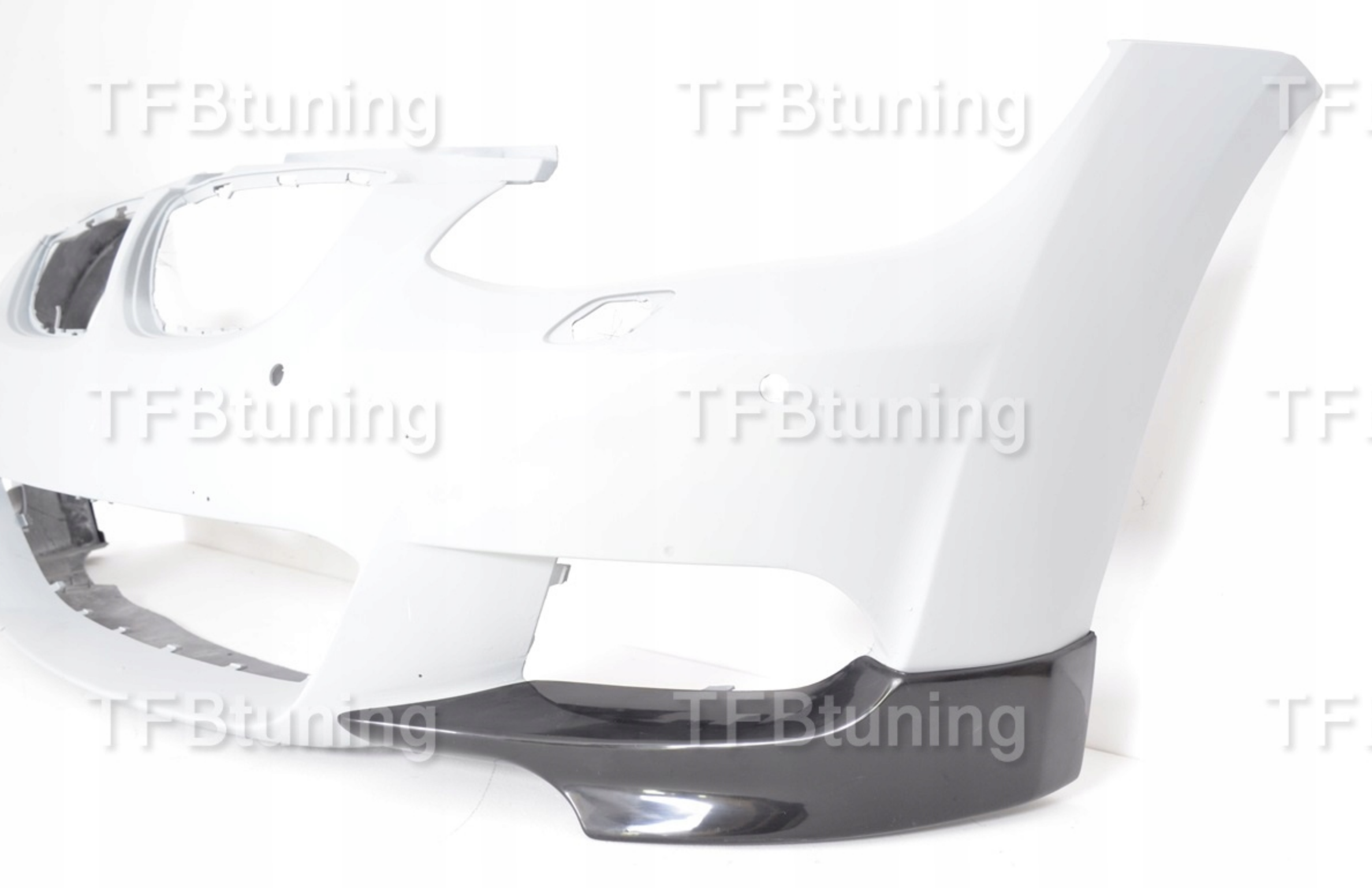 Flapsuri bara fata fusta lip splitter BMW Seria 3 E92 M PACHET TFB TUNING