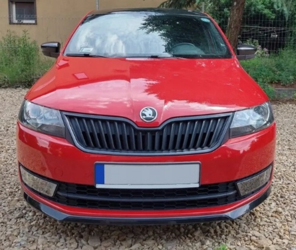 Prelungire bara fata fusta spoiler lip SKODA RAPID TFB TUNING
