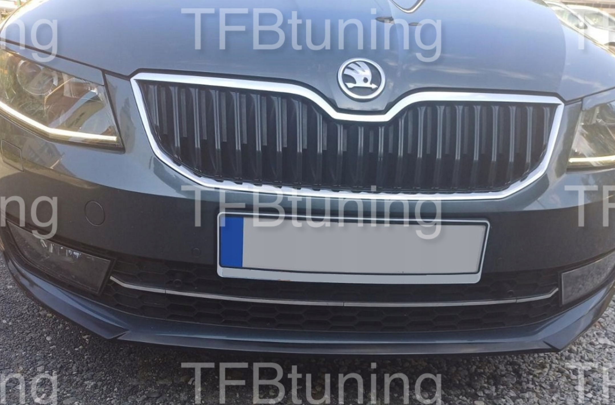 Prelungire bara fata fusta spoiler lip SKODA Octavia 3 2012-2016 TFB TUNING