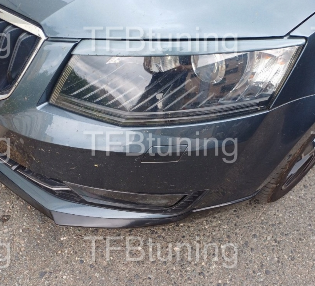 Prelungire bara fata fusta spoiler lip SKODA Octavia 3 2012-2016 TFB TUNING