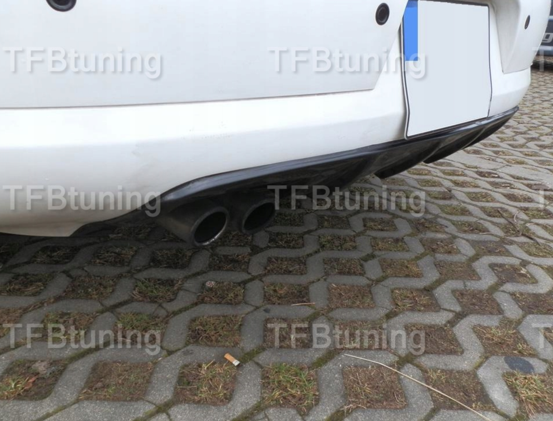 Difuzor bara spate fusta spoiler lip VW EOS 2005-2011 TFB TUNING
