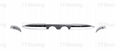 Difuzor bara spate fusta spoiler lip VW GOLF 7 2013-2016 TFB TUNING