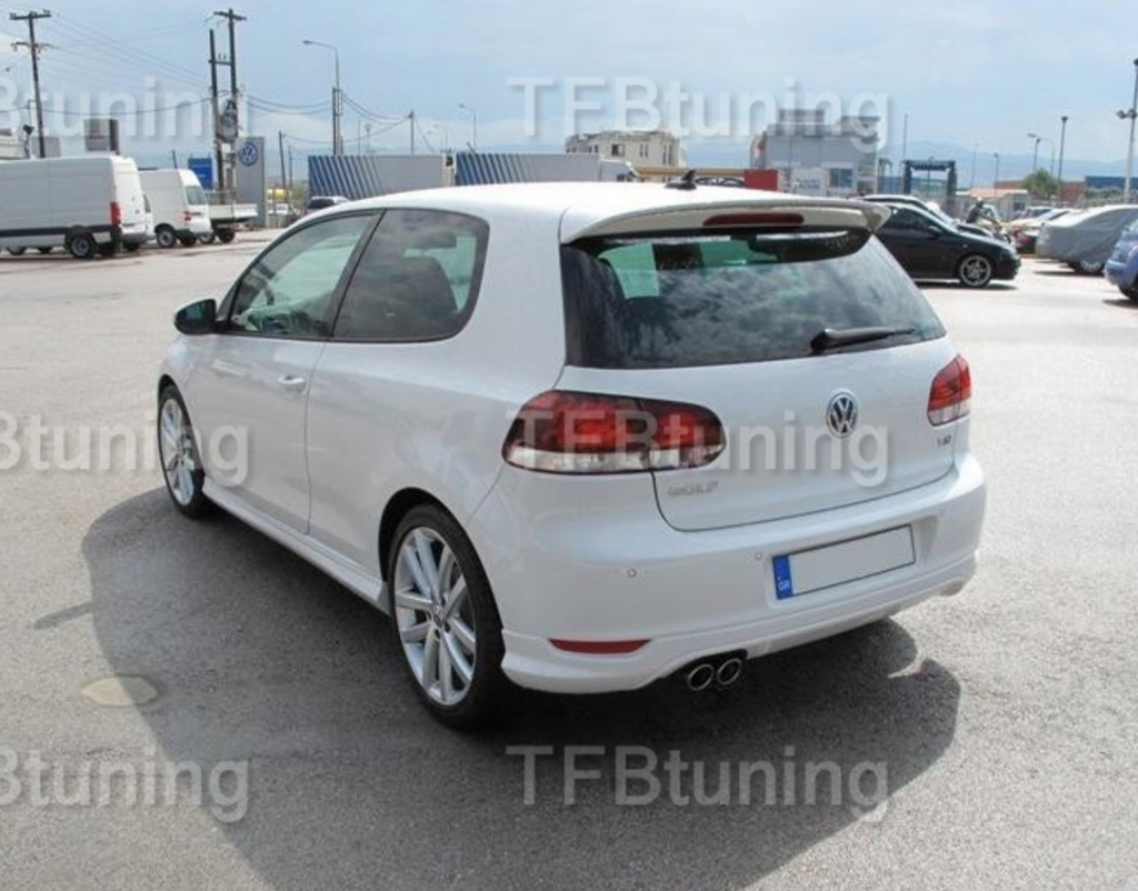 Prelungire bara spate difuzor lip spoiler VW GOLF 6 ver2 TFB TUNING