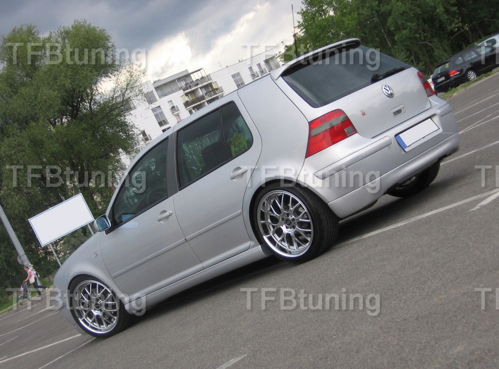 Prelungire bara spate difuzor lip spoiler VV GOLF 4 GTI JUBI Editie 25 1997-2004 ver2 TFB TUNING