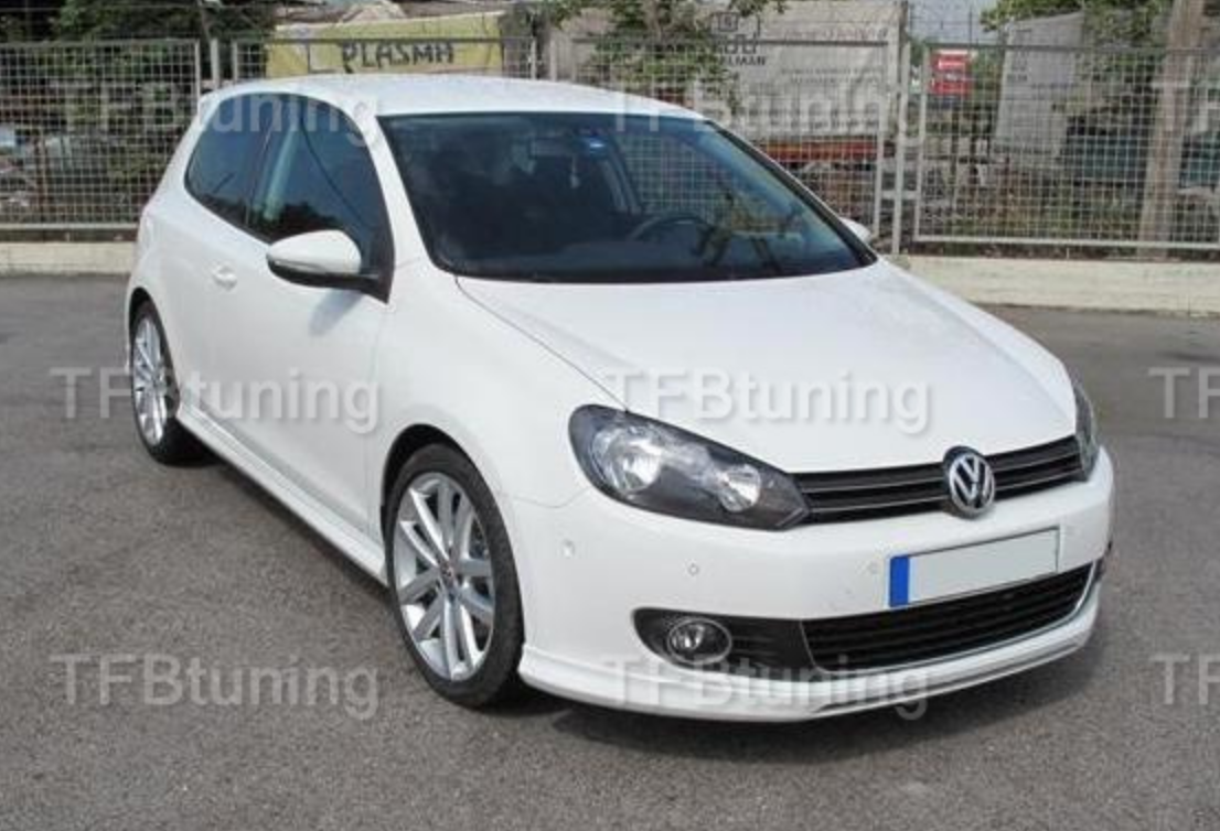 Prelungire bara fata fusta spoiler lip VW GOLF 6 TFB TUNING